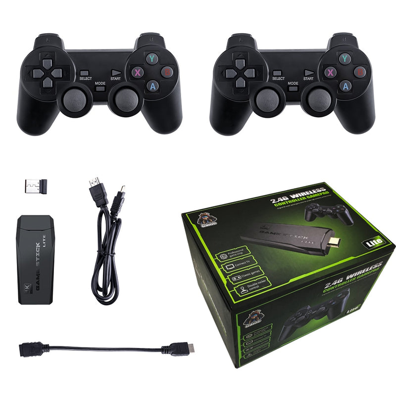 GAME STICK 4K (64 GB) - 10,000 RETRO GAMES